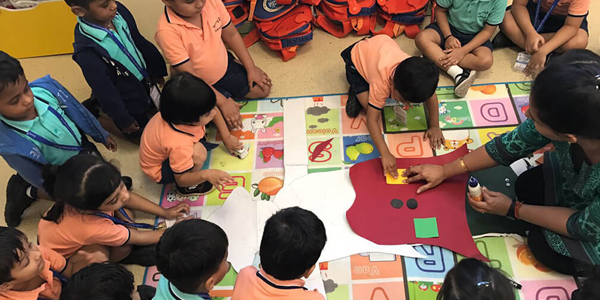 Nursery school in Mumbai Encourages Self-Expression in Children Through Art